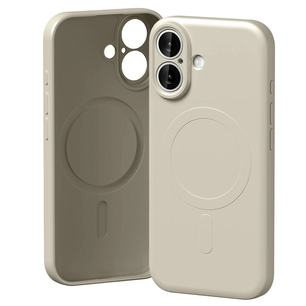 Mercury Semi-Silicone MagSafe Apple iPhone 17 stone