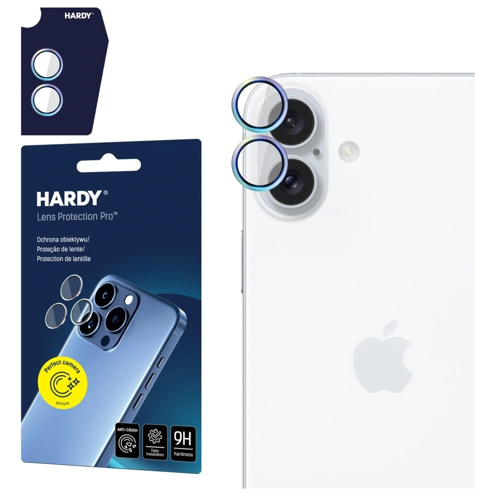 3MK HARDY Lens Protection Pro Apple iPhone 17 rainbow