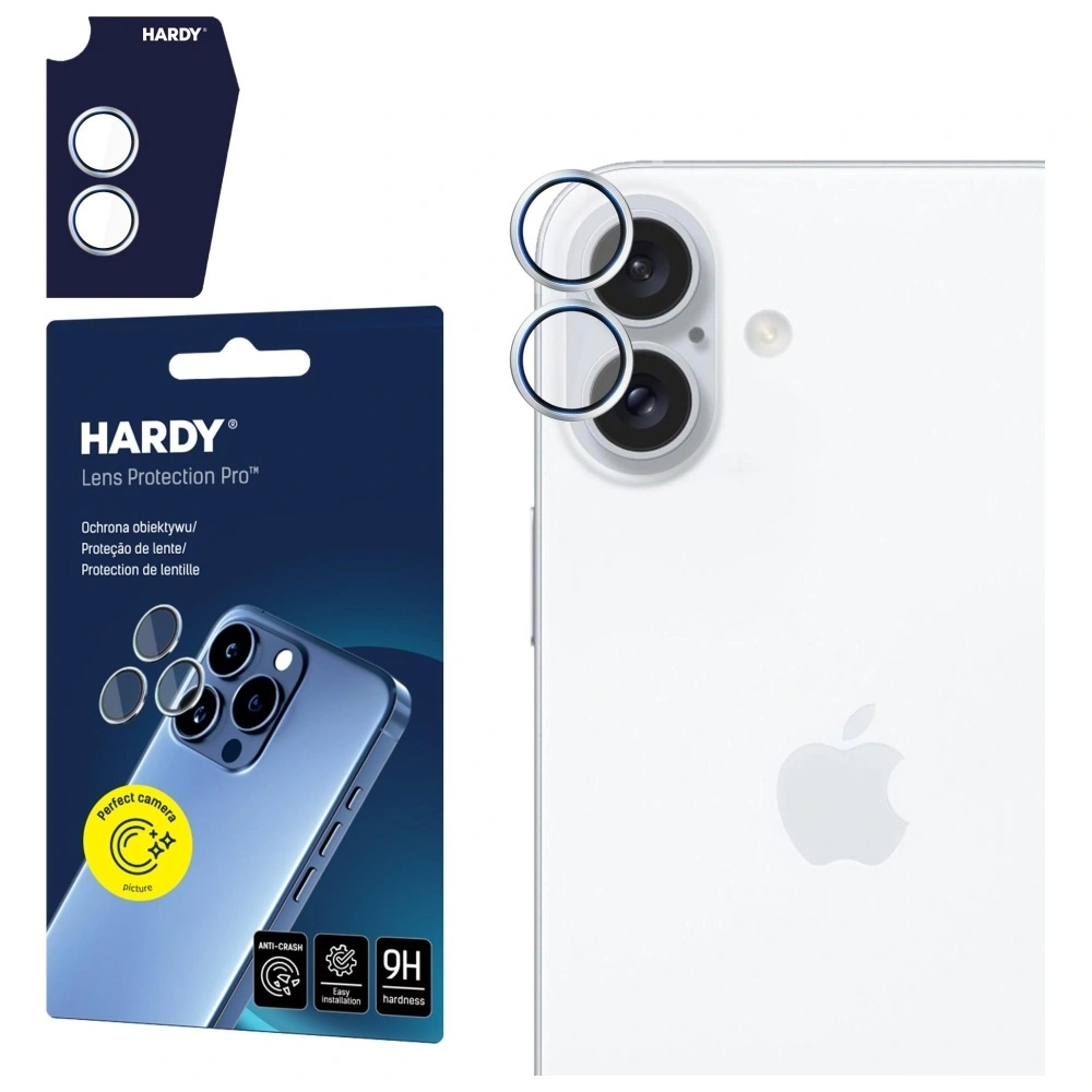 3MK HARDY Lens Protection Pro Apple iPhone 17 silver
