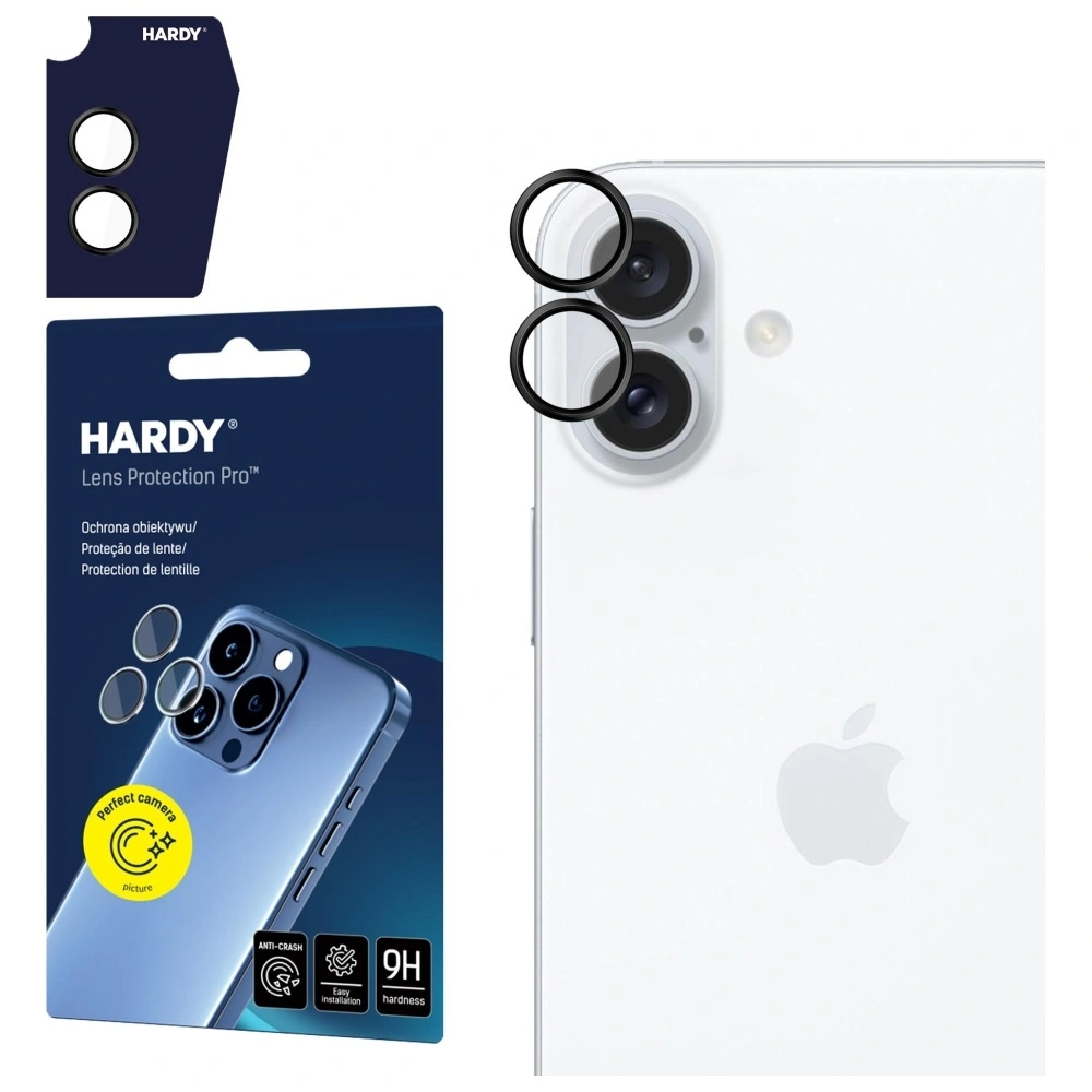 3MK HARDY Lens Protection Pro Apple iPhone 17 black