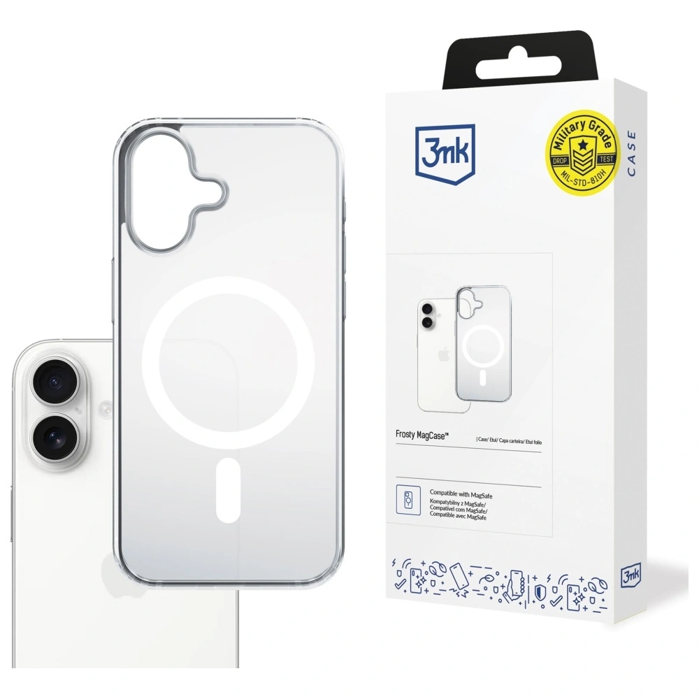 3MK Frosty MagCase Apple iPhone 17 white