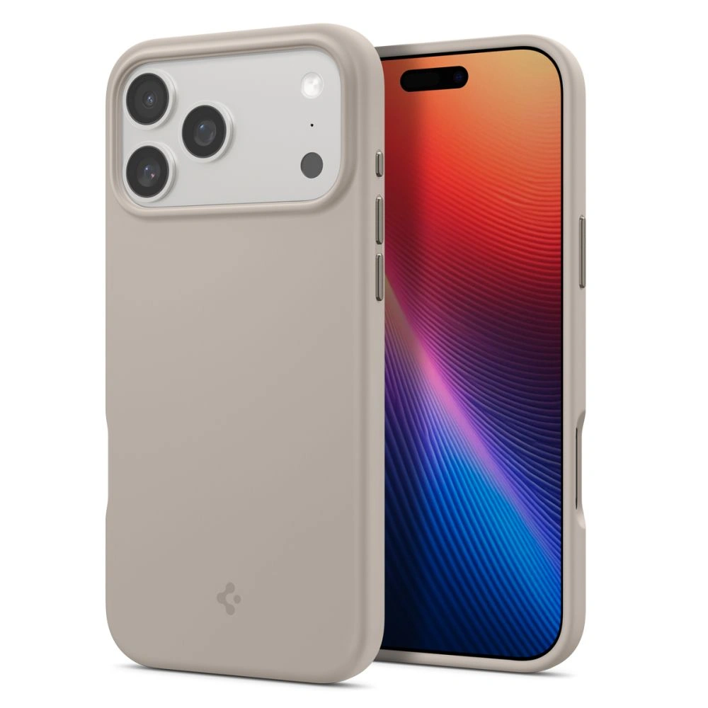 Spigen Silicone Fit Mag MagSafe Apple iPhone 17 Pro Max Stone