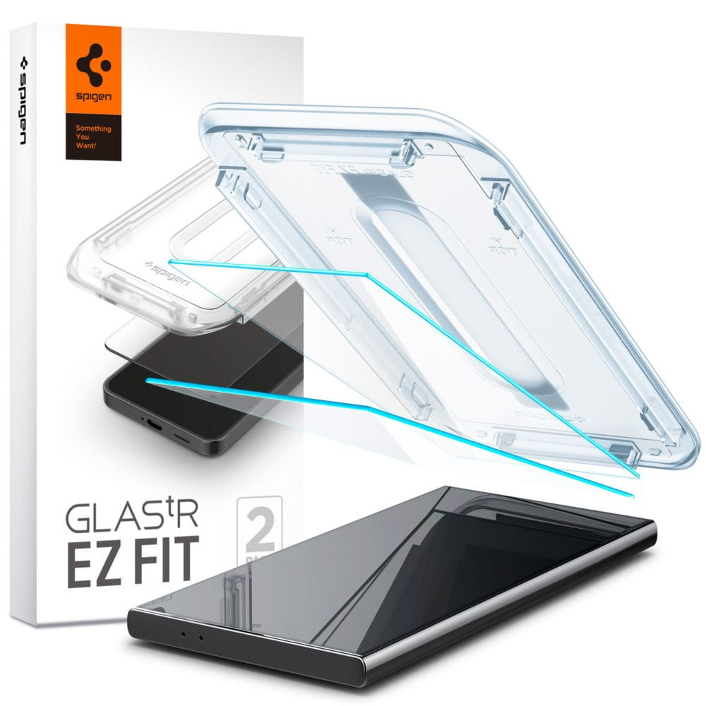 Spigen GLAS.tR ez Fit Samsung Galaxy S24 Ultra — 2x szkło 9H