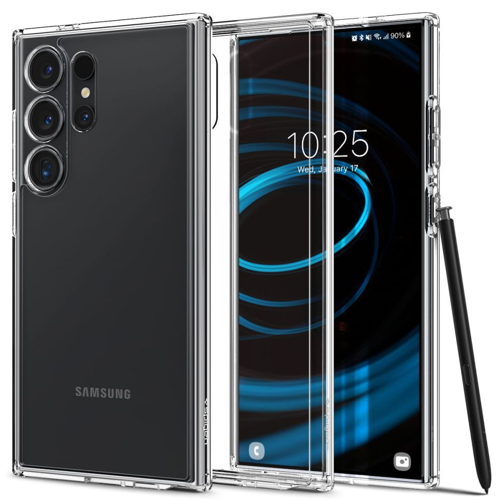 Spigen Ultra Hybrid Samsung Galaxy S24 Ultra — przezroczysta ochrona