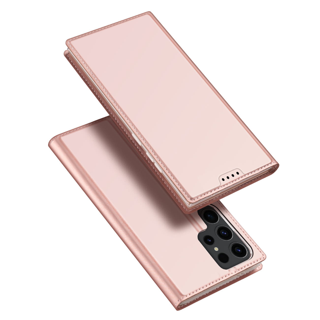Dux Ducis Skin Pro Samsung Galaxy S24 Ultra pink - etui z kieszenią i podstawką