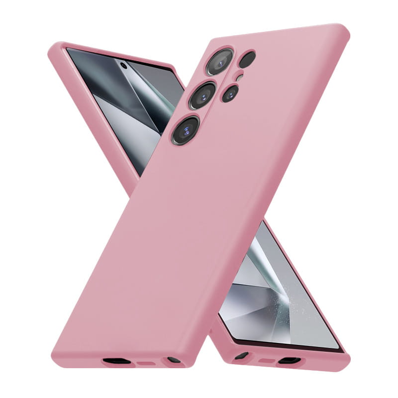 Crong Color Cover Samsung Galaxy S24 Ultra - ochrona i funkcjonalność w kolorze pink