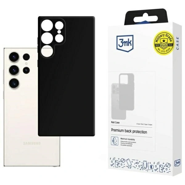 3MK Matt Case Samsung Galaxy S24 Ultra black