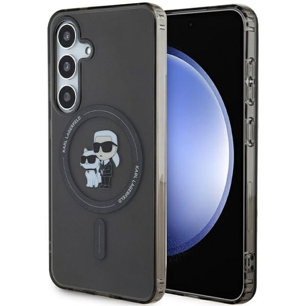 Karl Lagerfeld hardcase do Samsung Galaxy S24 — MagSafe i brokat