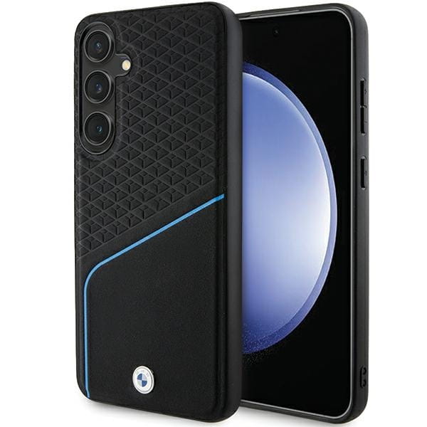 BMW hardcase Samsung Galaxy S24 — naturalna skóra i MagSafe