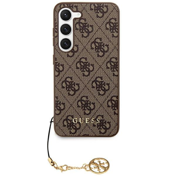 Guess GUHCS24SGF4GBR - hardcase 4G Charms do Galaxy S24
