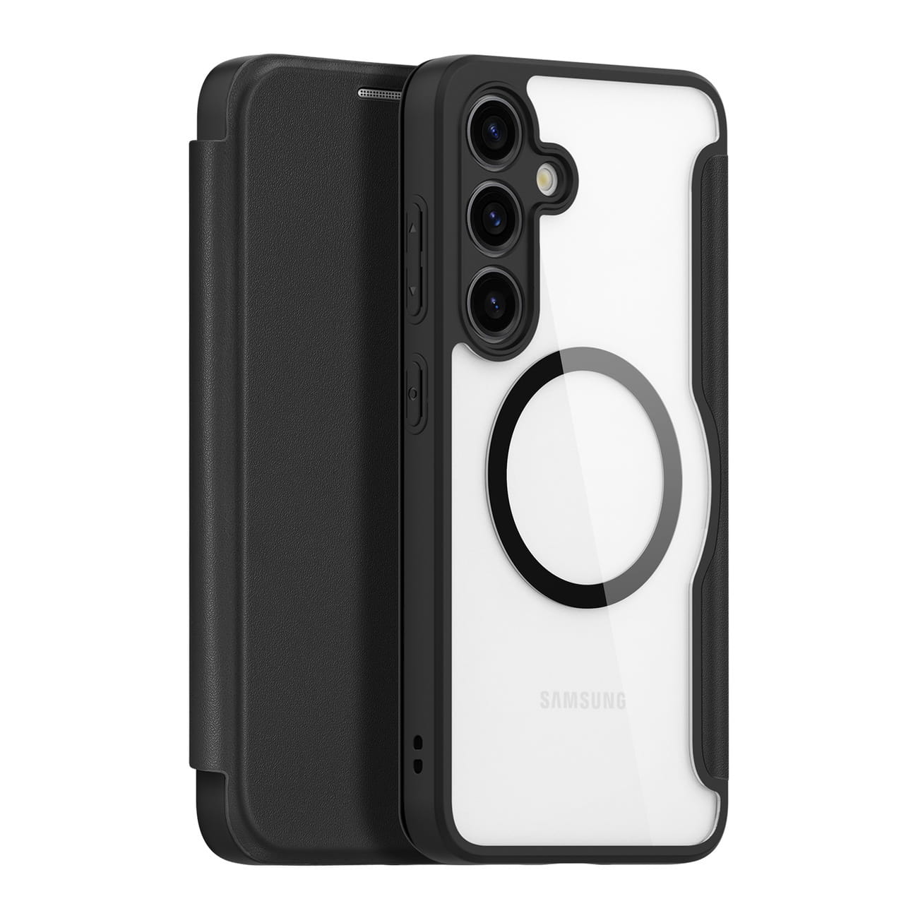Dux Ducis Skin X Pro Samsung Galaxy S24 black - flip case z MagSafe