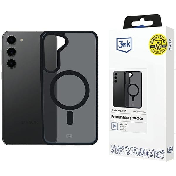 3MK MagCase Smoke Samsung Galaxy S24 — ochrona z MagSafe