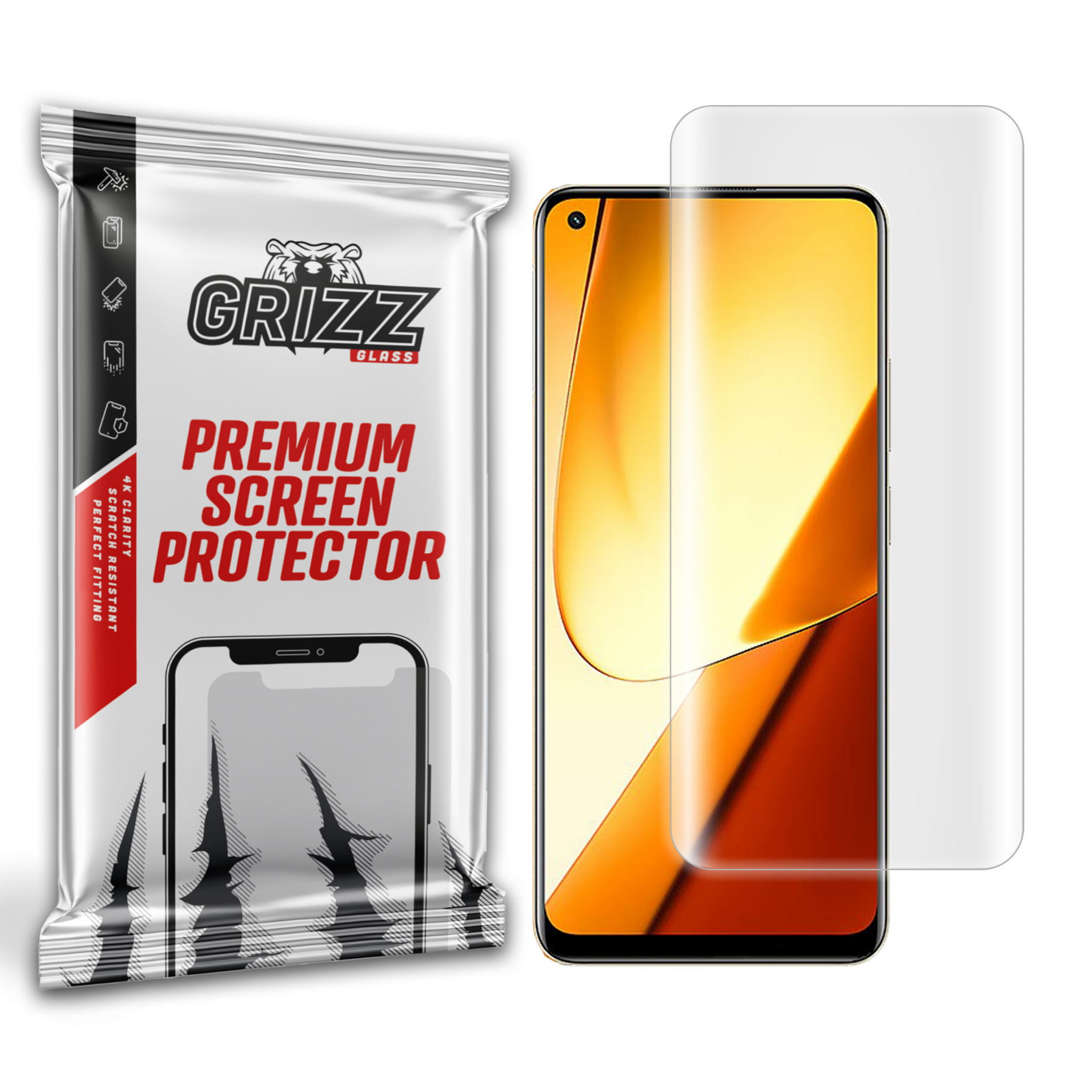 GrizzGlass Hydrofilm Realme 11