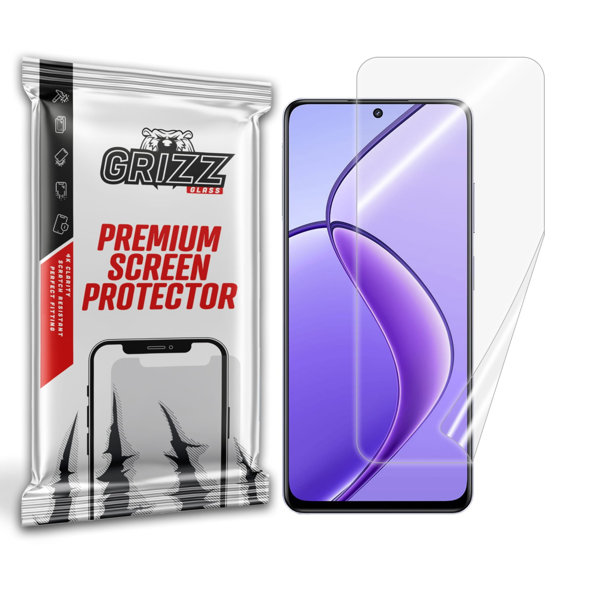 GrizzGlass CeramicFilm Realme 12 4G
