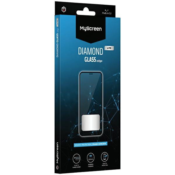 MyScreen Diamond Glass Edge Lite Full Glue Realme 12+ Plus black