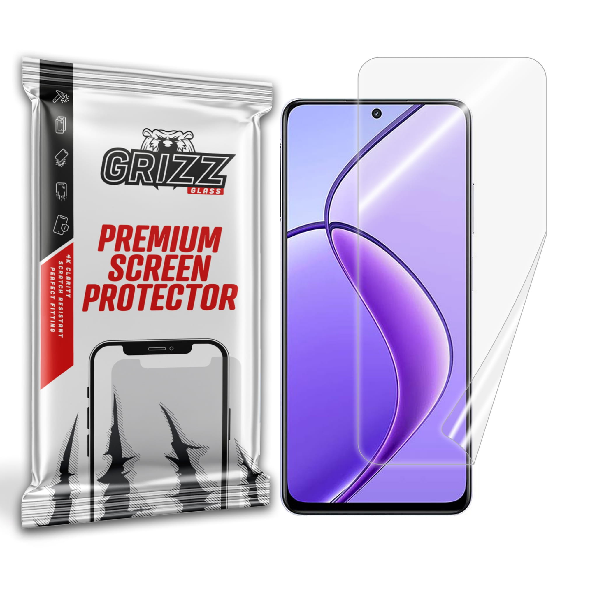 GrizzGlass CeramicFilm Realme 12