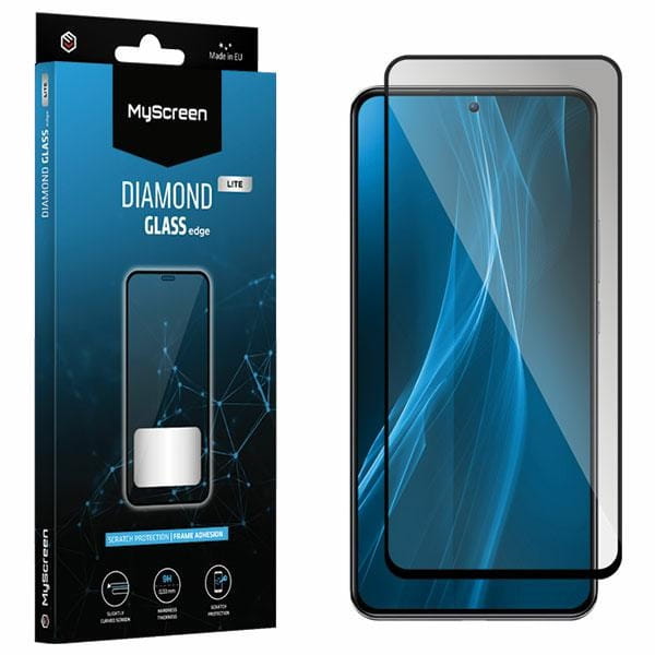 MyScreen Diamond Glass Edge Lite Full Glue Realme 10T 5G black