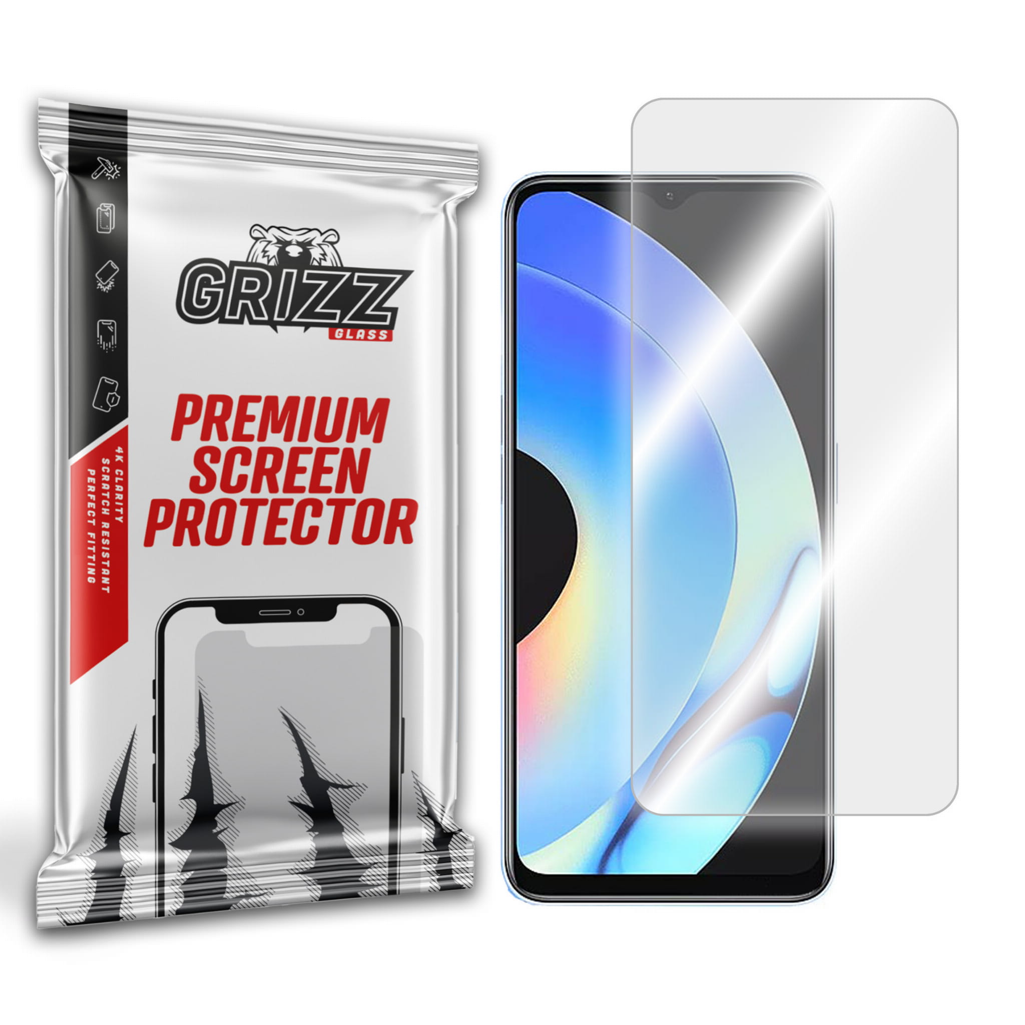 GrizzGlass HybridGlass Realme 10s