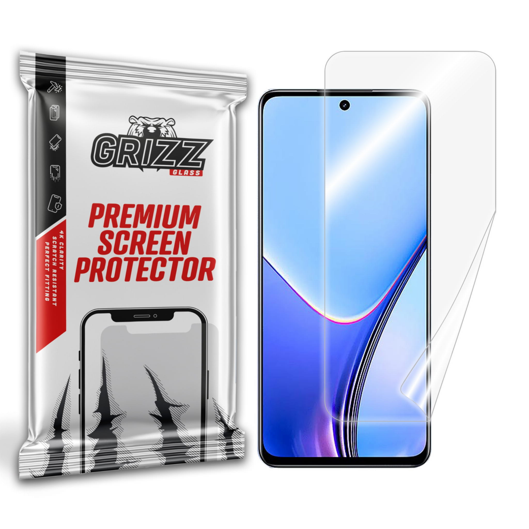 GrizzGlass CeramicFilm Realme 11x