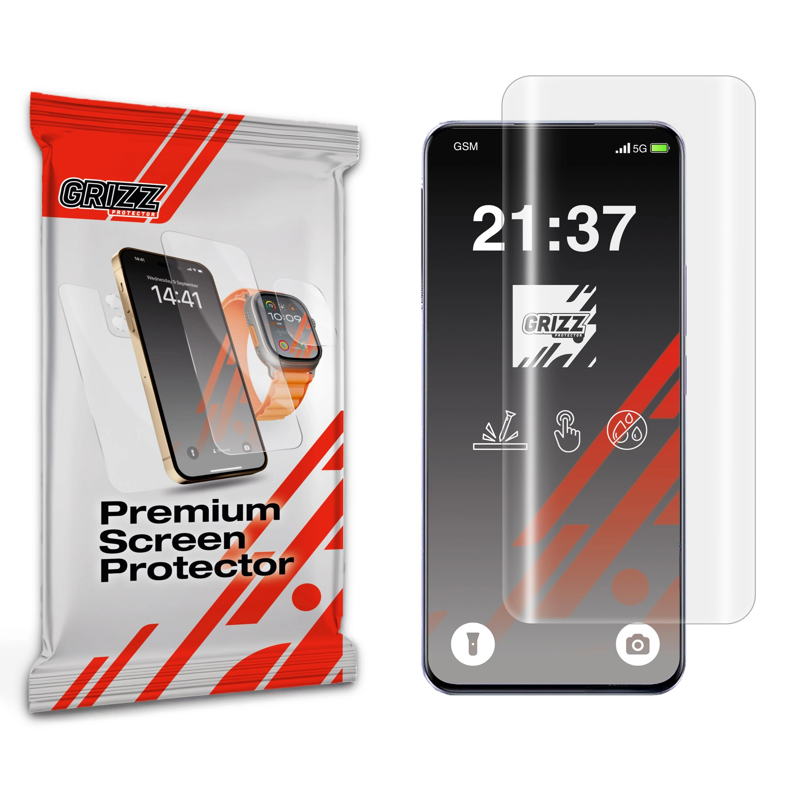 Folia hydrożelowa GrizzGlass Hydrofilm do Realme 14