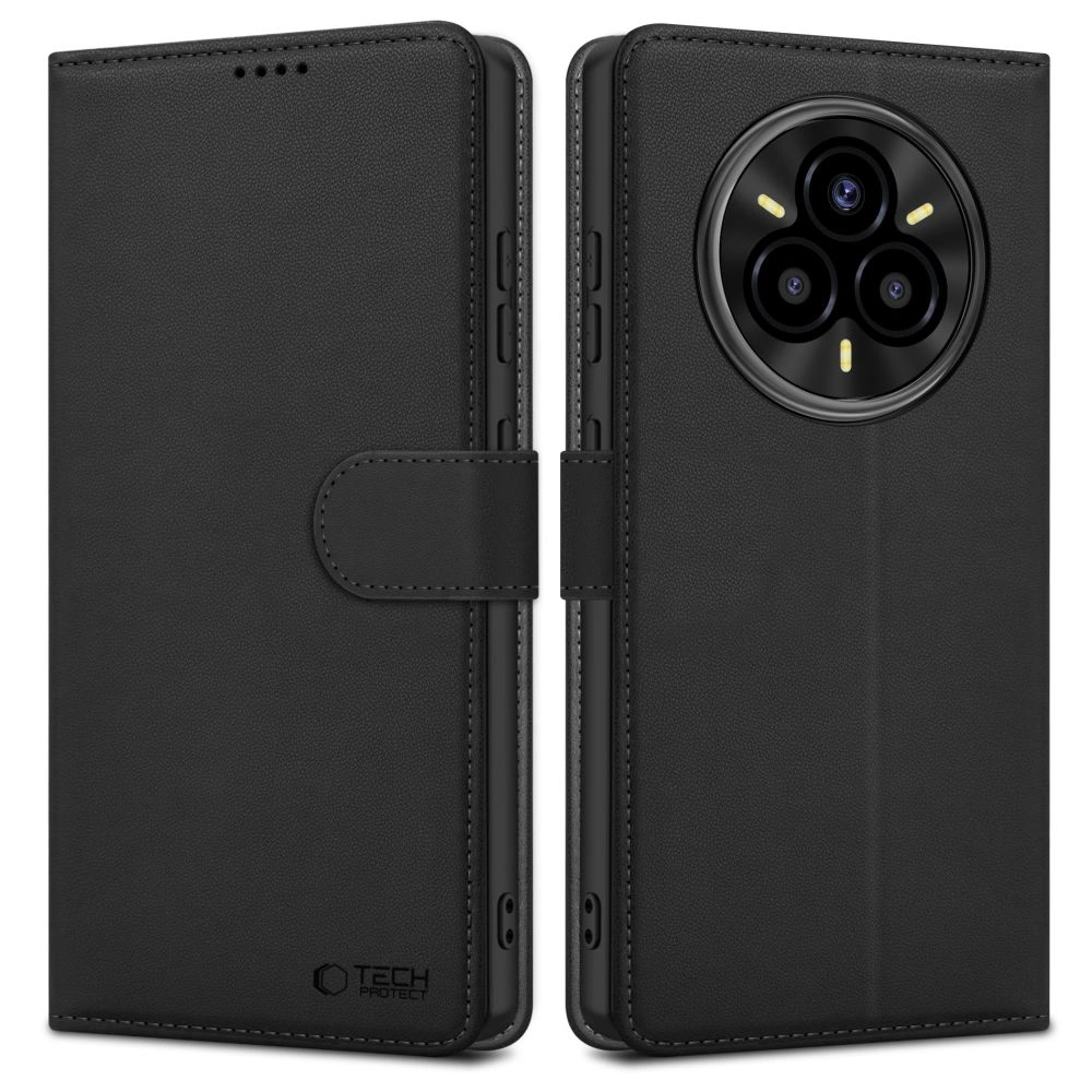 Etui Tech-Protect Wallet Realme 14 Pro 5G Matte Black