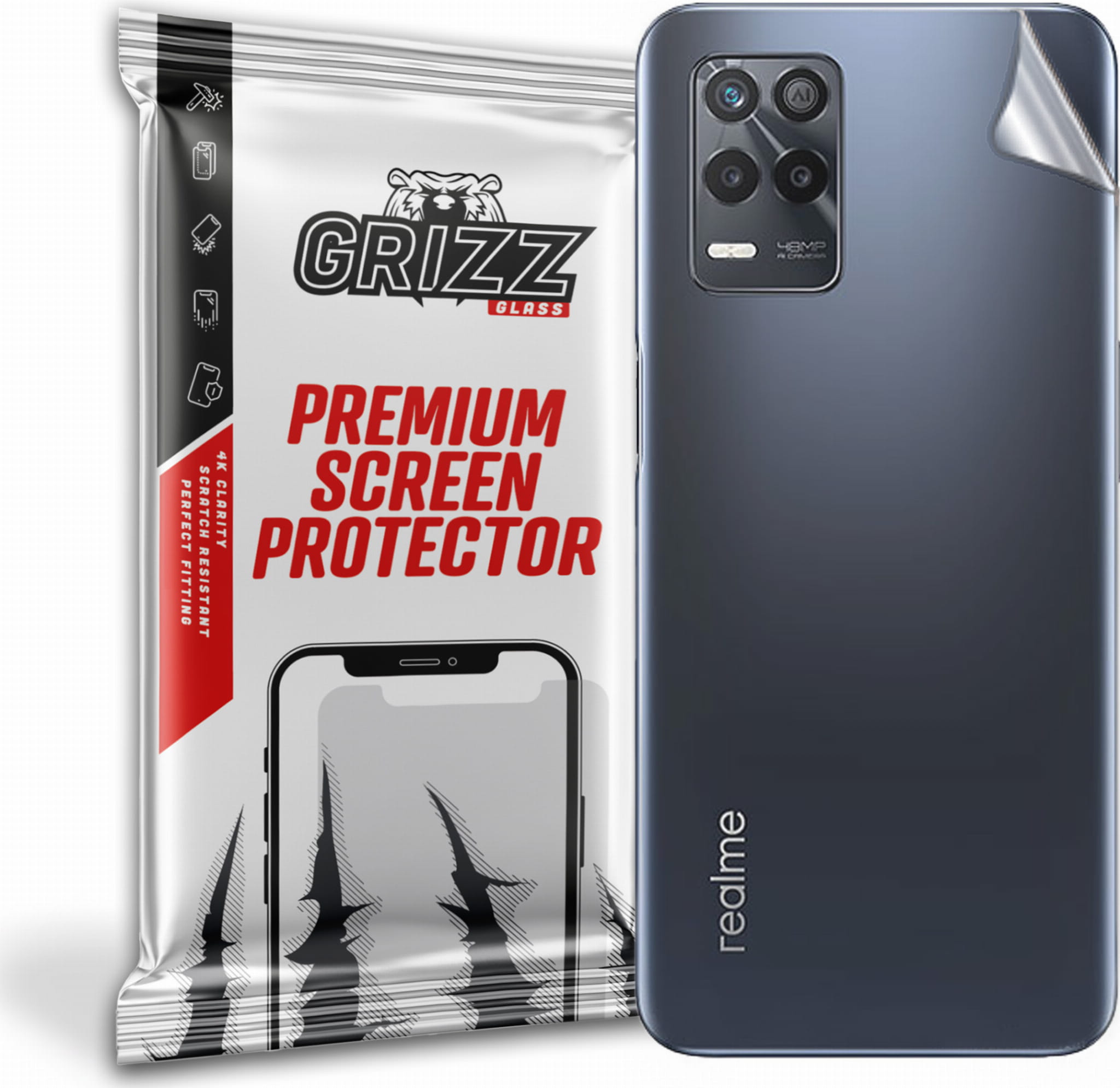 GrizzGlass SatinSkin Realme 9 5G