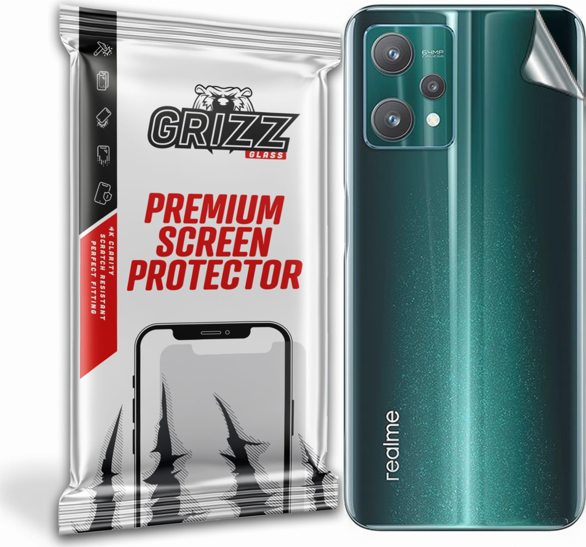 GrizzGlass SatinSkin Realme 9 Pro