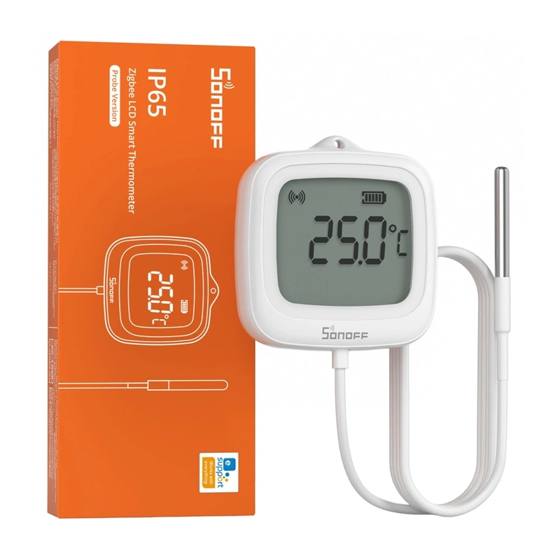 Sonoff SNZB-02LD ZigBee Temperature Sensor with LCD Probe