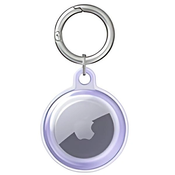 Mercury Apple AirTag Case - fioletowe etui z karabińczykiem