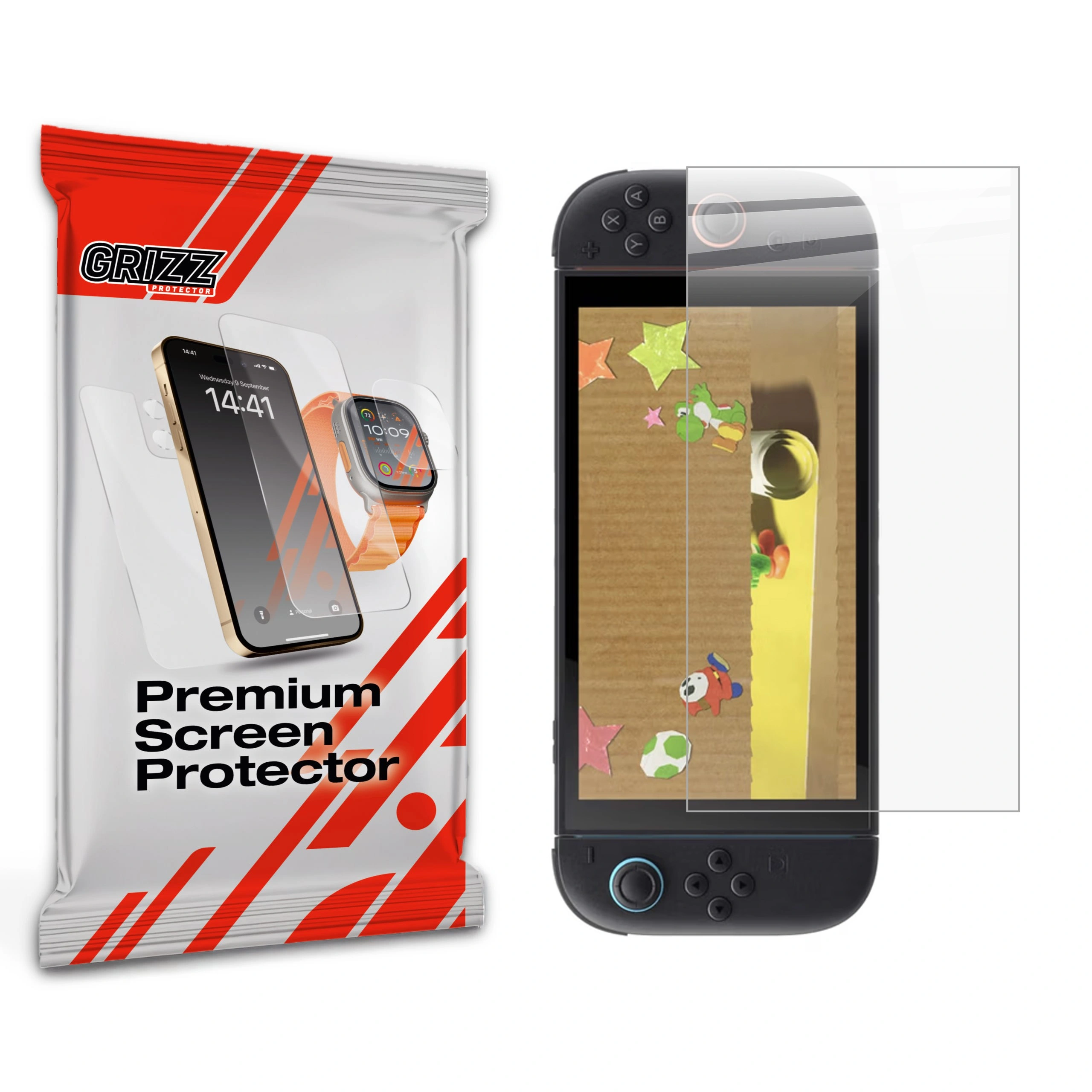 GrizzGlass CeramicFilm Nintendo Switch 2