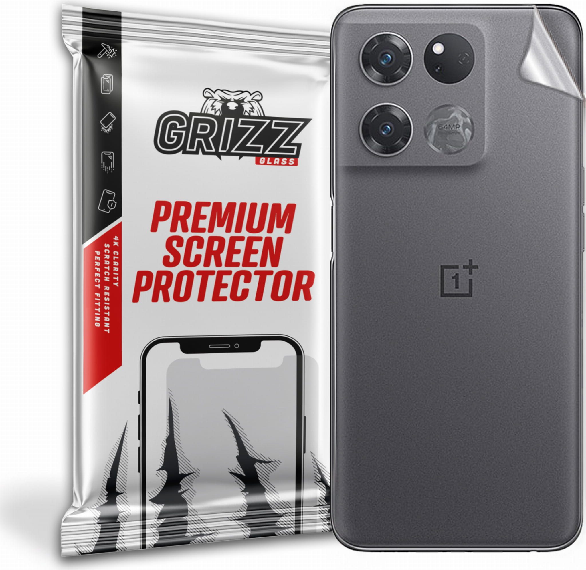 GrizzGlass SatinSkin OnePlus Ace Racing Edition - folia na tył