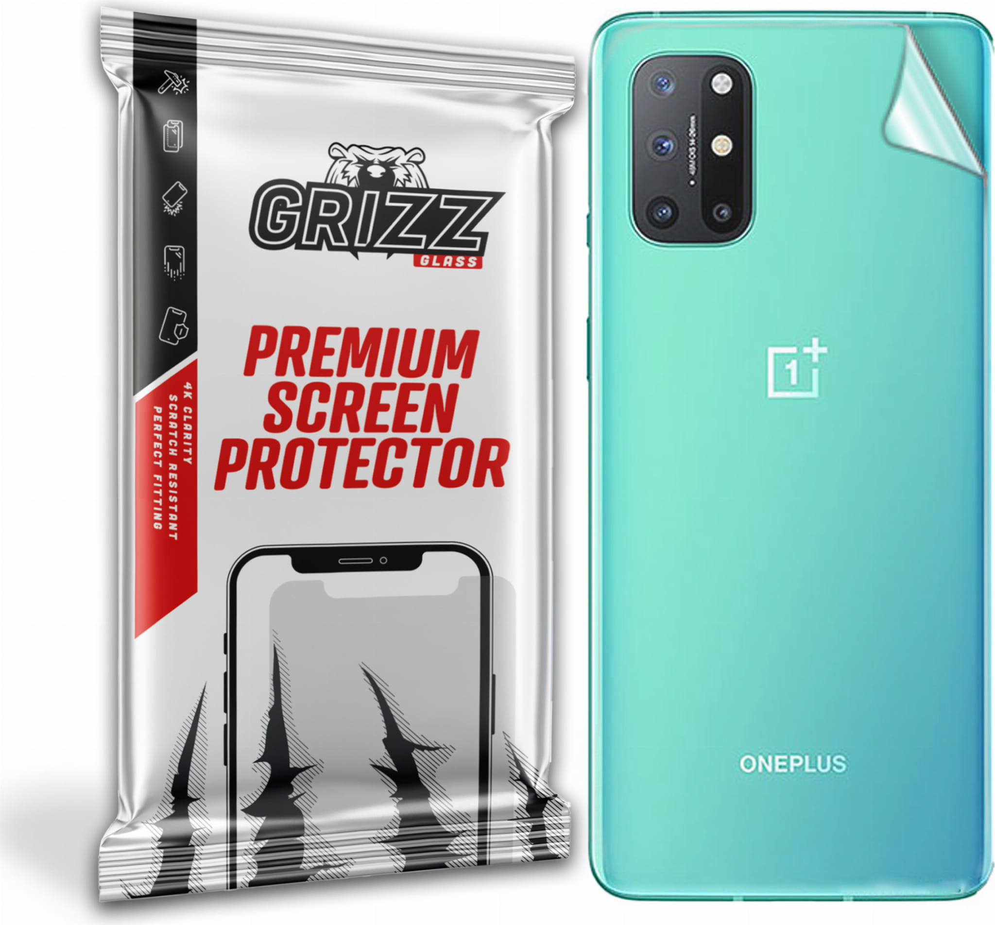 GrizzGlass SatinSkin OnePlus 8T 5G