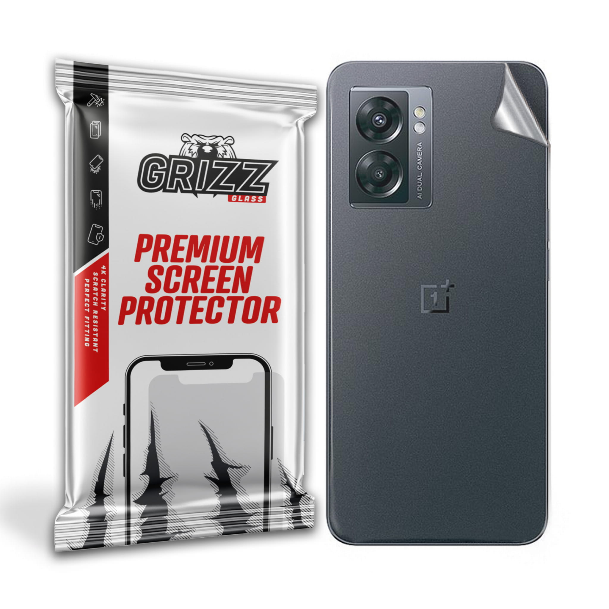 GrizzGlass SatinSkin OnePlus Nord N300 - folia ochronna z satynowym wykończeniem