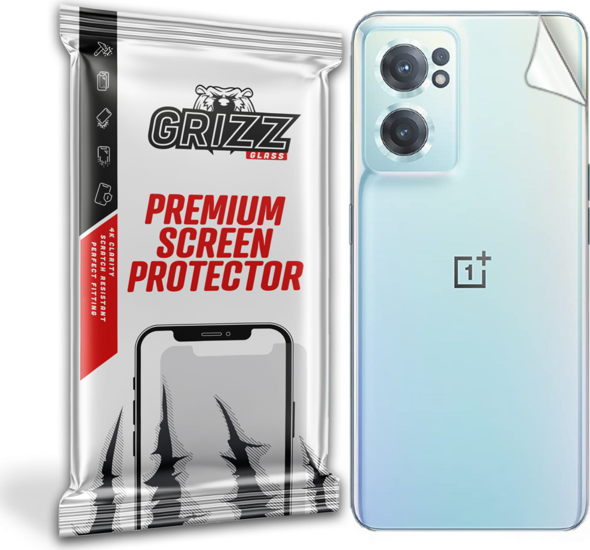 GrizzGlass UltraSkin OnePlus Nord CE 2 5G - folia ochronna na tył