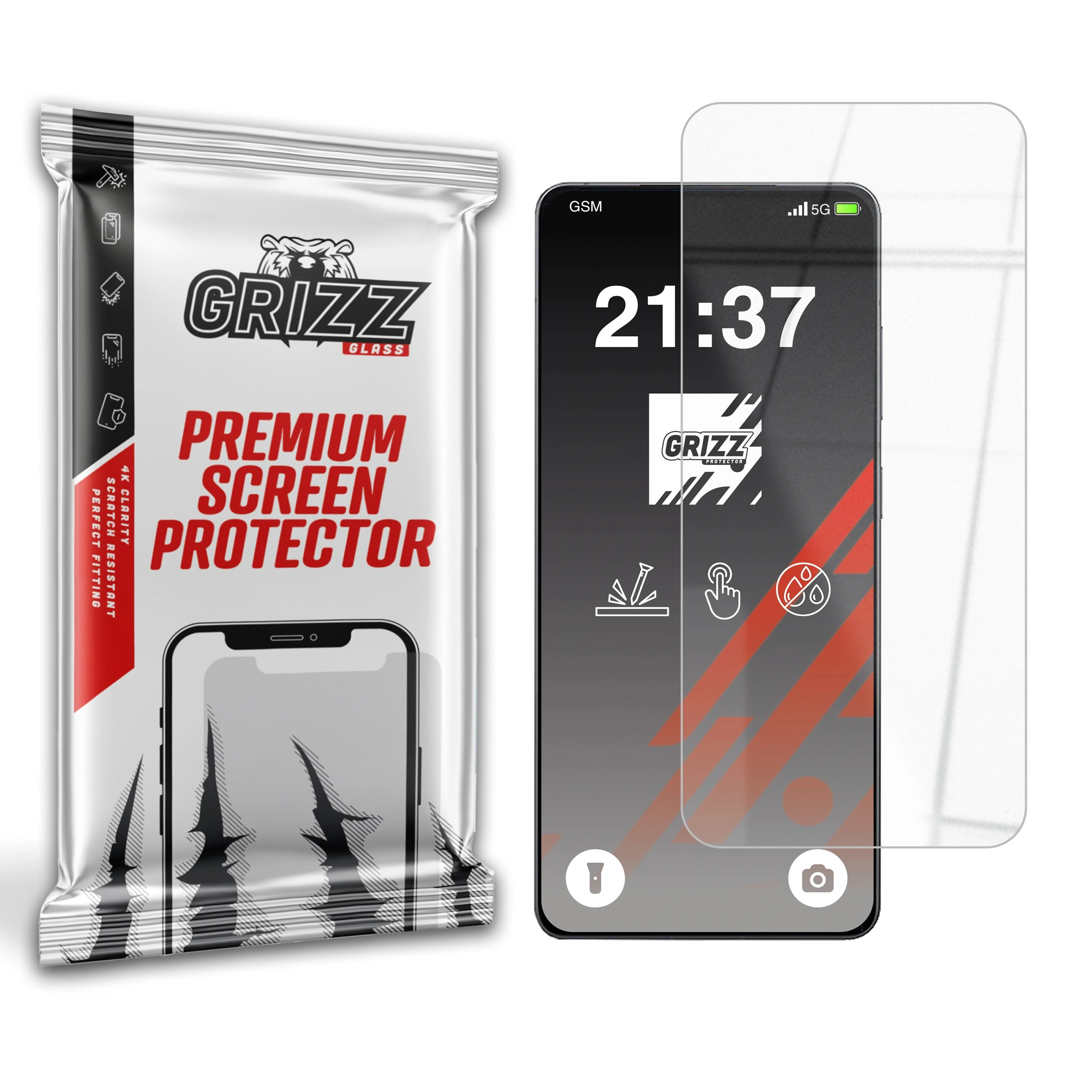 GrizzGlass HybridGlass OnePlus Ace 5 Pro — elastyczna ochrona ekranu