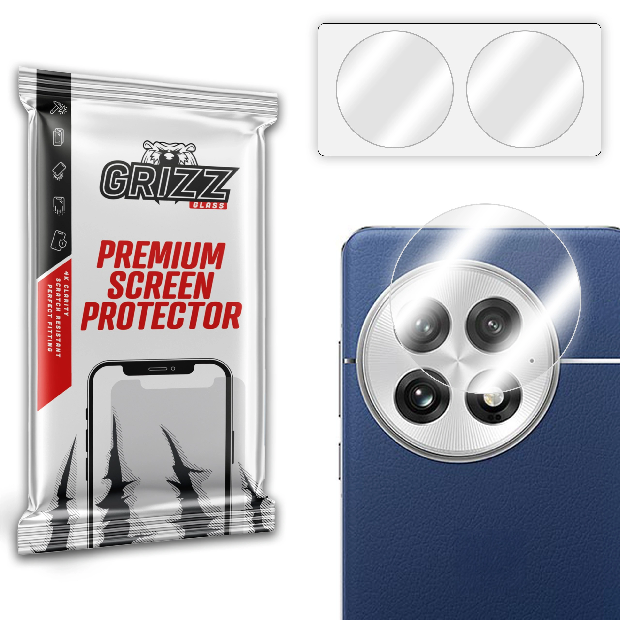 GrizzGlass HybridGlass Camera OnePlus 13