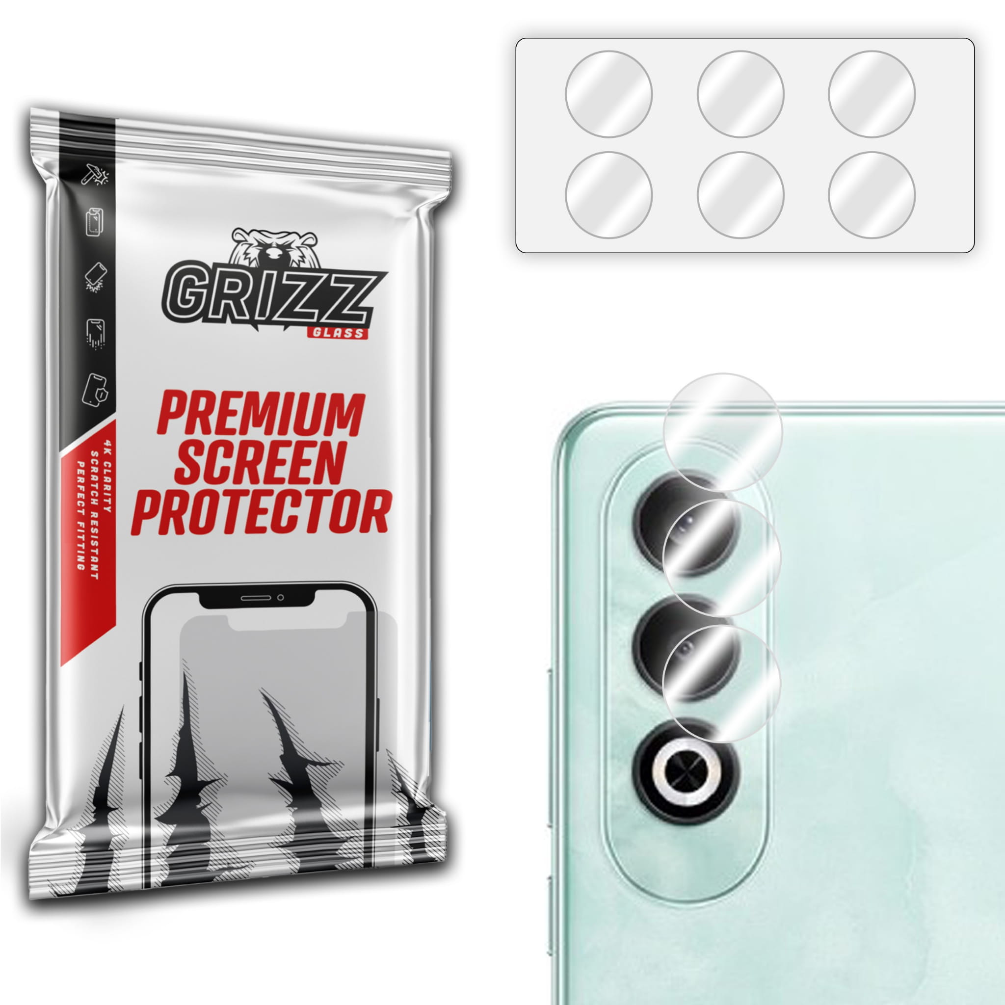 GrizzGlass HybridGlass Camera OnePlus Nord CE 4