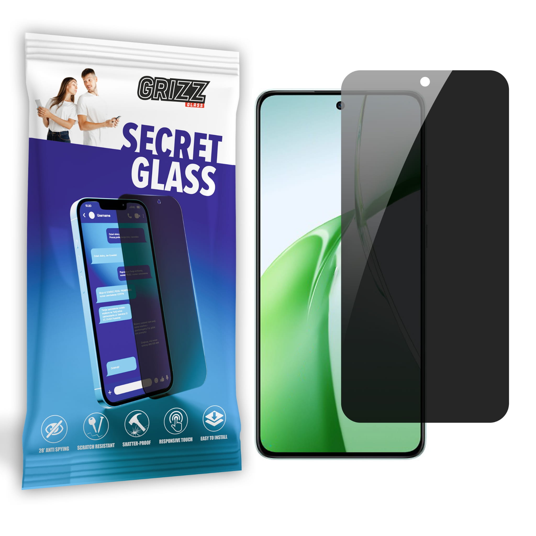 GrizzGlass Matte SecretGlass OnePlus Nord CE 4