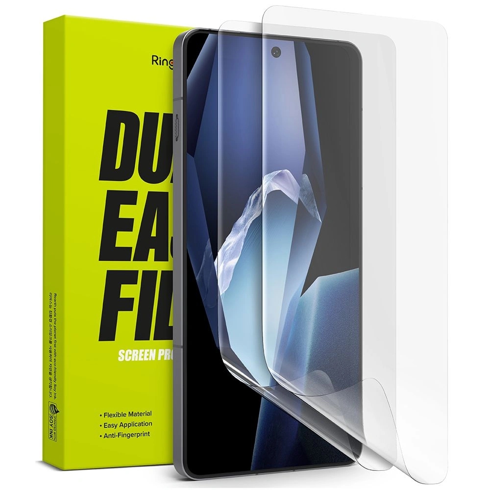 Ringke Dual Easy OnePlus 13R Clear [2 PACK] — przezroczysta folia ochronna