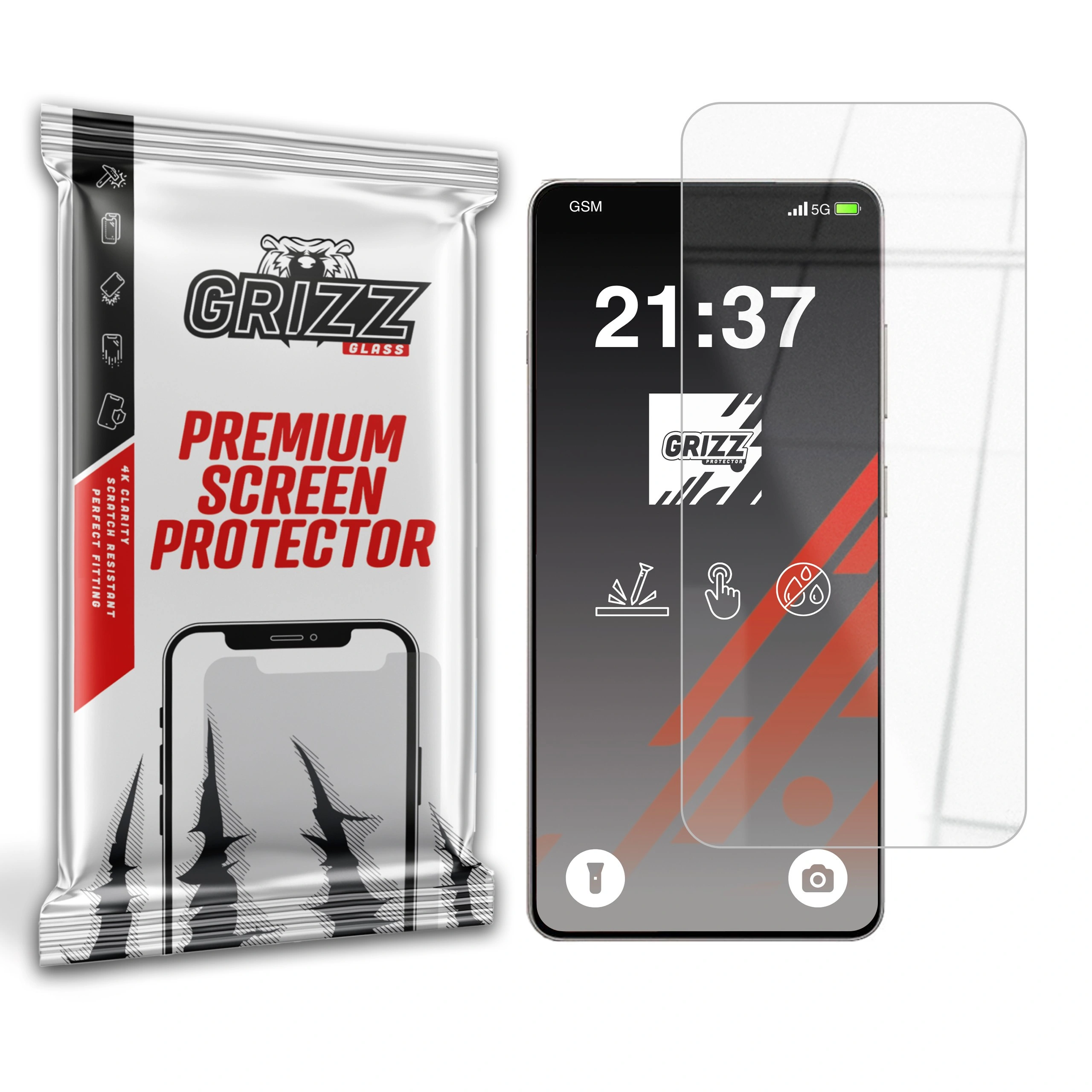 GrizzGlass HybridGlass OnePlus 13R — ochrona ekranu