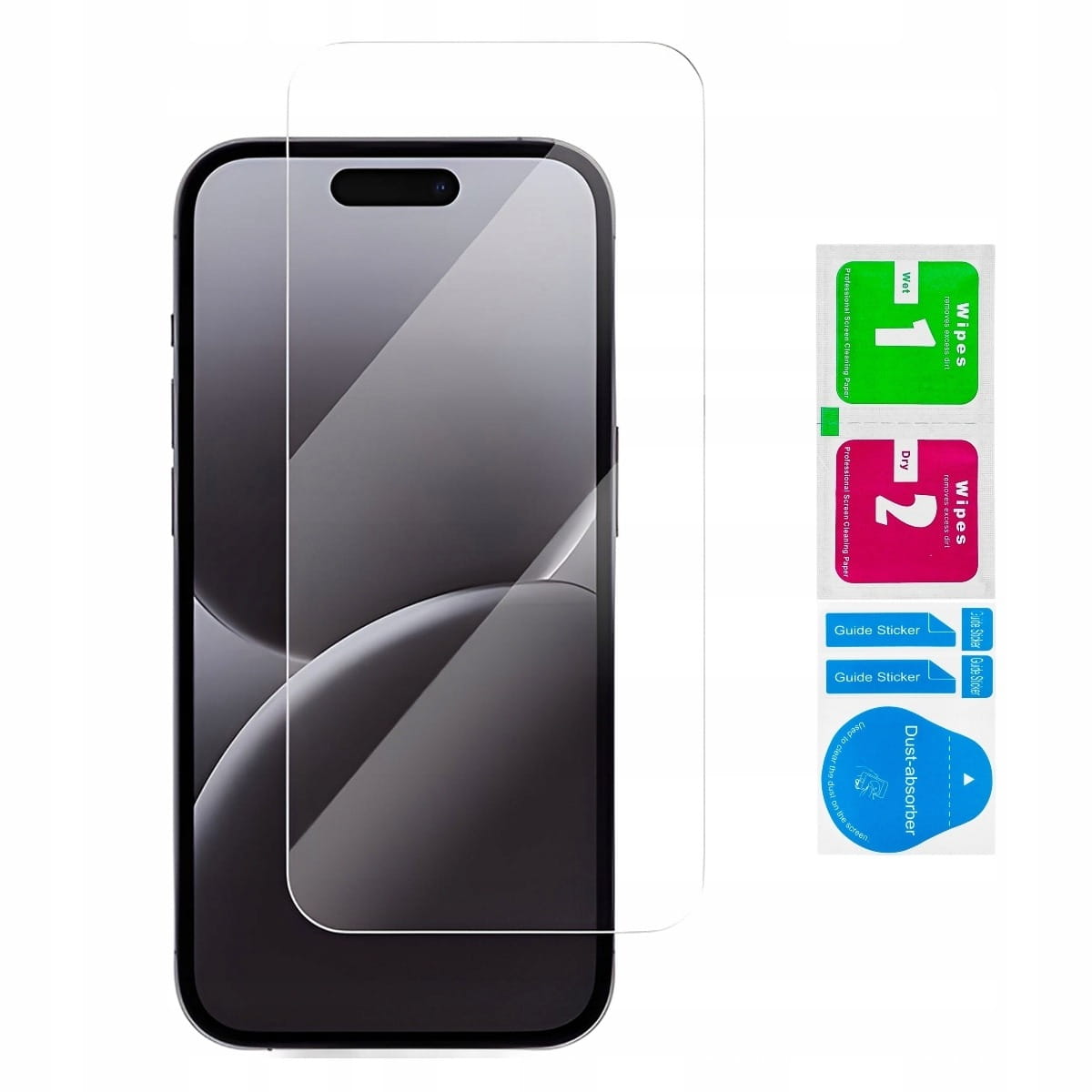 Szkło Hartowane 9H (2,5D) - Apple iPhone 17 — cienka ochrona ekranu