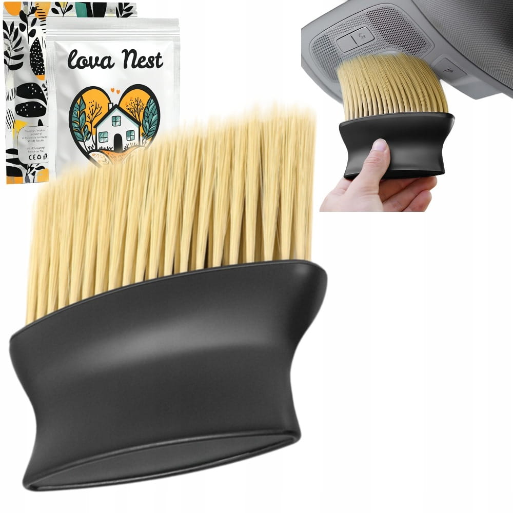 Pędzel / Szczotka Detailingowa do Czyszczenia Szczelin i Wnętrza Auta