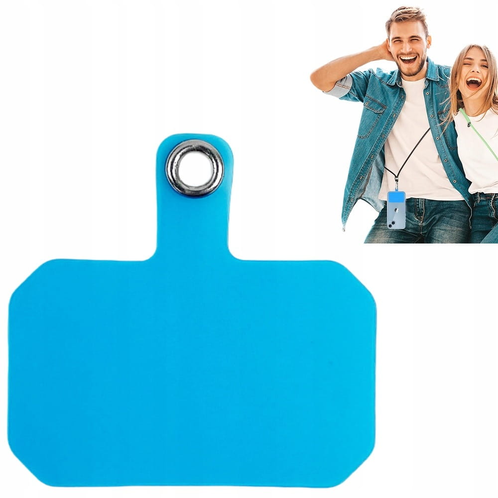 Wkładka do Sznurka / Smyczy na Telefon - Niebieska