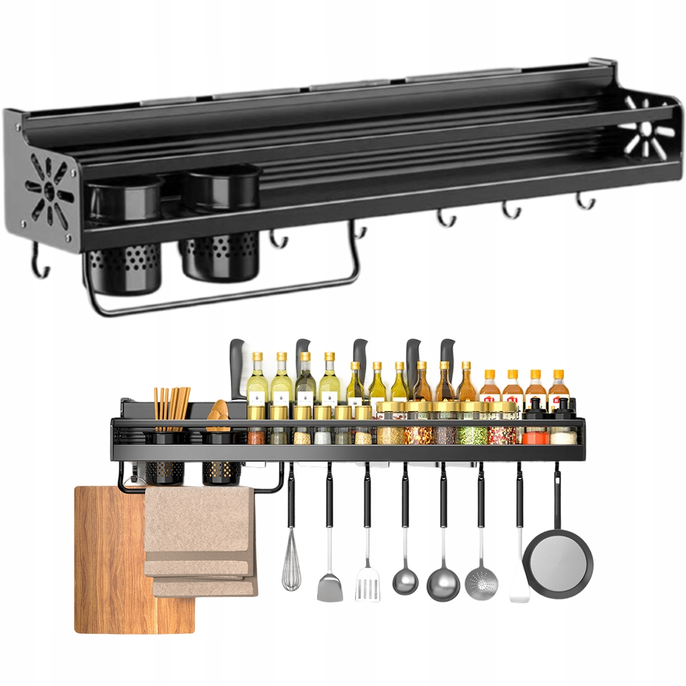 Półka Kuchenna Wisząca, Organizer - 60cm 