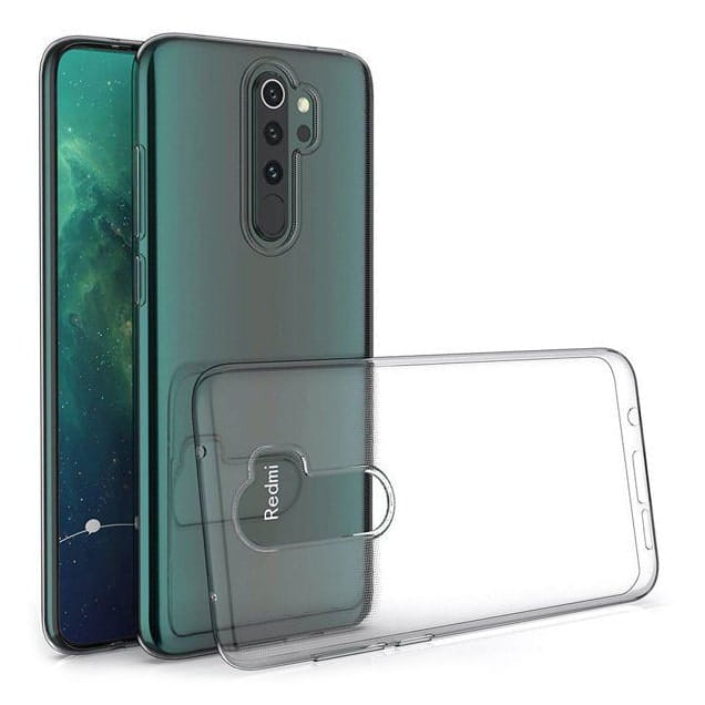 Silikonowe etui Crystal Case Xiaomi Redmi Note 8 Pro (6,53") — przezroczysta ochrona