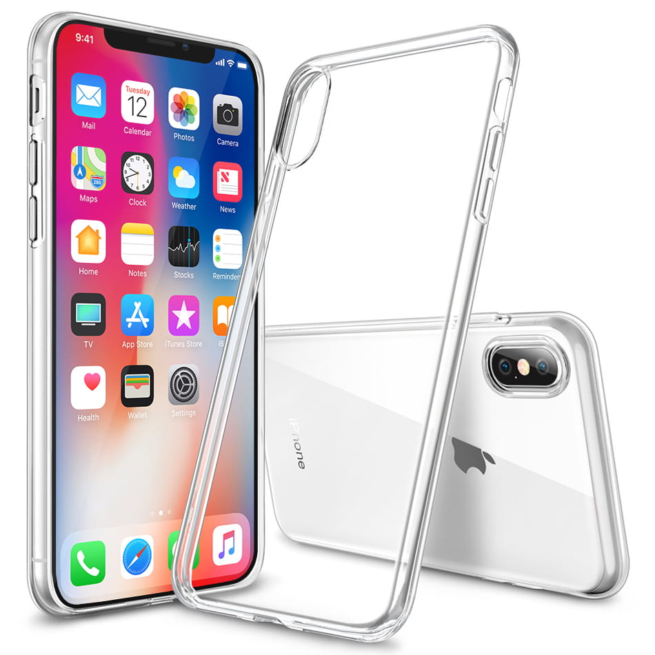  Silikonowe Etui Crystal Case - iPhone XS Max